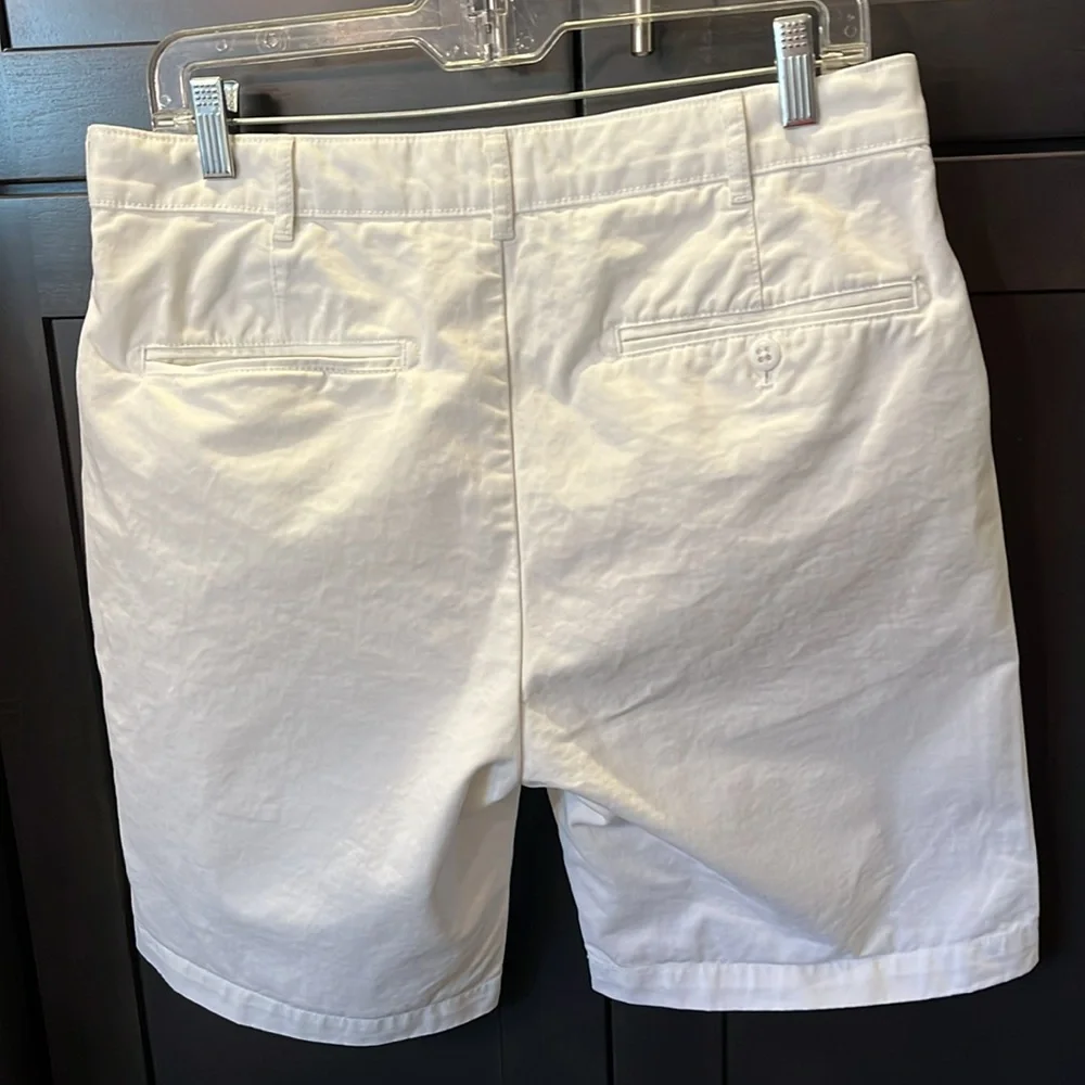 Cremieux White Cotton Men’s Shorts. Great for Golf. Sz. 32 like new - Picture 8 of 9